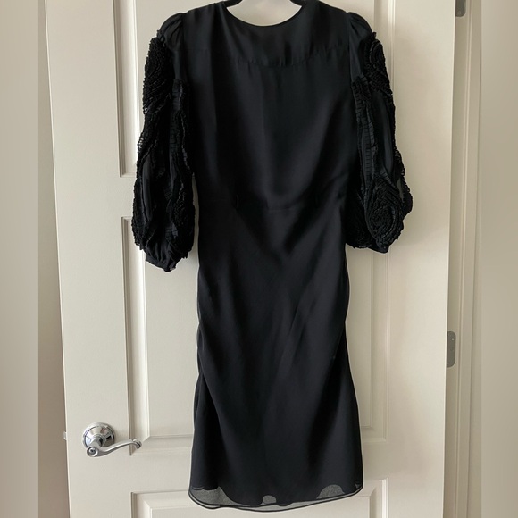 Catherine Malandrino Black Ruffle Dress - Picture 3 of 8